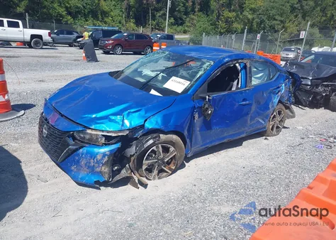 2025 Nissan Sentra Sv z USA, uszkodzony, nr VIN 3N1AB8CV7SY287580